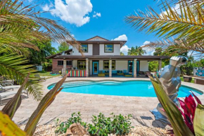 Blockchain · Acre Lot w/ Pool-Hot Tub-Bars-Tiki-Games-Theater!